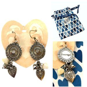 Brighton Courage Cathedral Earrings NEW